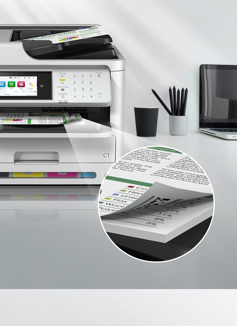 愛(ài)普生 Epson WF-C5890a 工作組級(jí)彩色商用墨倉(cāng)式?多功能一體機(jī) 愛(ài)普生 Epson WF-C5890a 工作組級(jí)彩色商用墨倉(cāng)式?多功能一體機(jī)